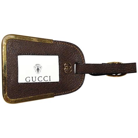 gucci luggage tag